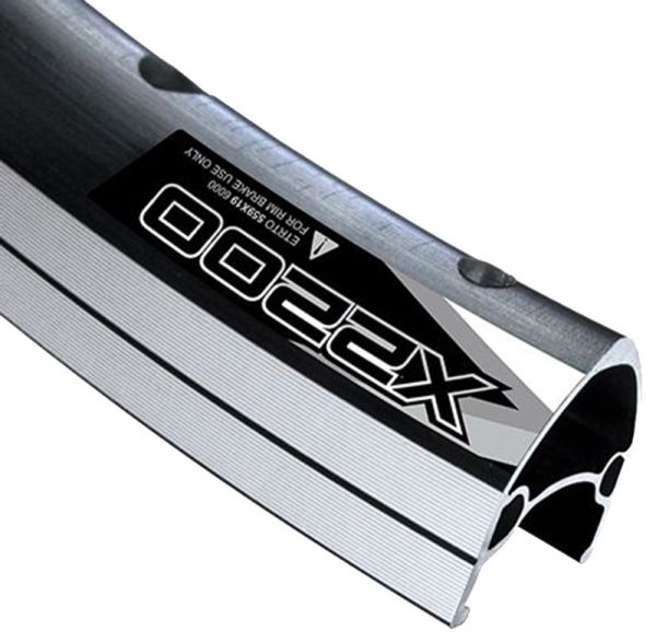 Обід 27,5" AlexRims X2200 584x19мм AV V-br  посилений, пист. 32отв. чорний Обід 27,5" AlexRims X2200 584x19мм AV V-br  посилений, пист. 32отв. чорний