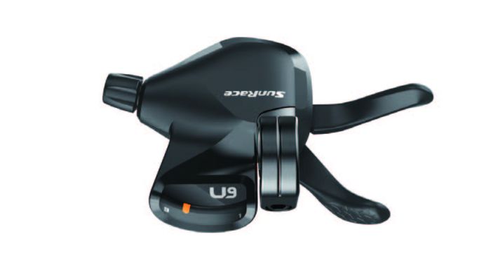 Манетка SunRace, права, DLM961 R9 на 9 швидкостей