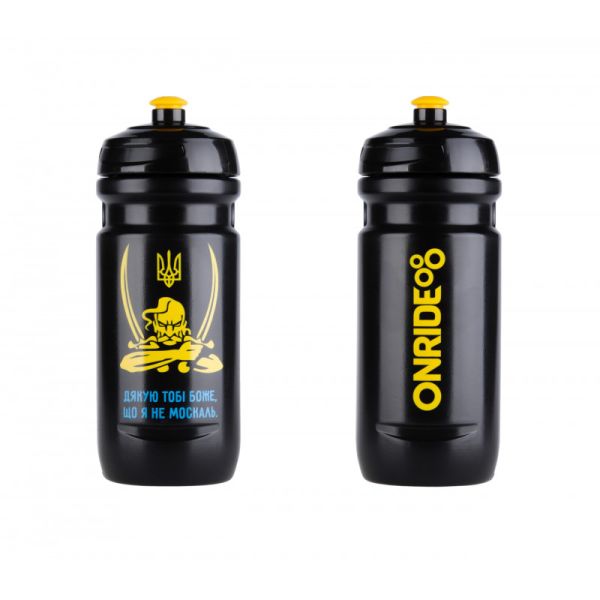 Фляга ONRIDE Proud 600 мл чорна Фляга ONRIDE Proud 600 мл чорна