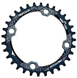 Звезда для шатунов Motsuv BCD104 7-12ск черная