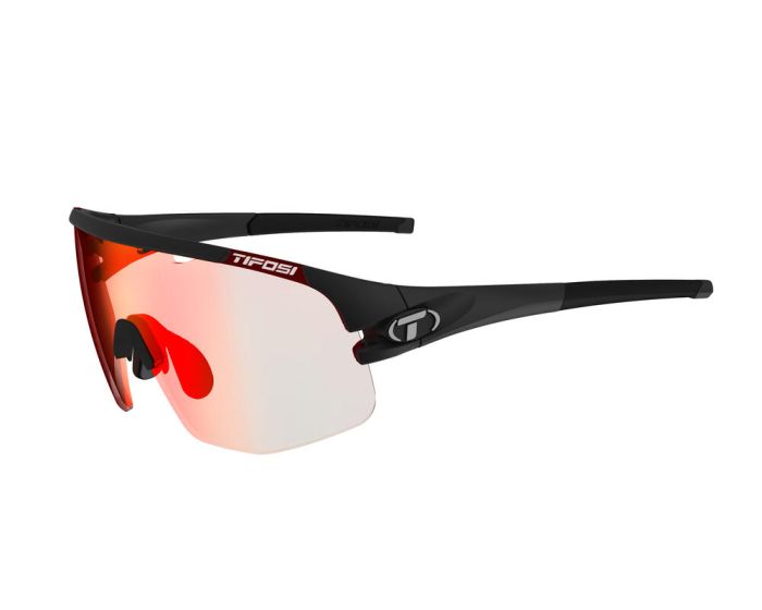 Окуляри Tifosi Sledge Lite Matte Black з лінзами Clarion Red Fototec