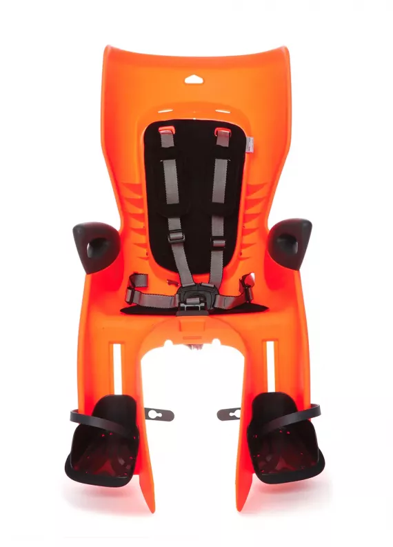 Сидіння задн. Bellelli Summer Standart B-fix до 22кг, помаранчеве з чорною підкладкою Сидіння задн. Bellelli Summer Standart B-fix до 22кг, помаранчеве з чорною підкладкою