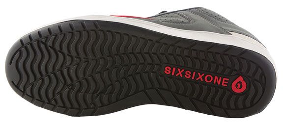 Веловзуття SixSixOne 661 FILTER SHOE  сірий/червоний