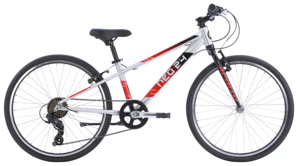 Велосипед 24" Apollo NEO 7s boys Brushed Alloy / Black /Red Fade Велосипед 24" Apollo NEO 7s boys Brushed Alloy / Black /Red Fade