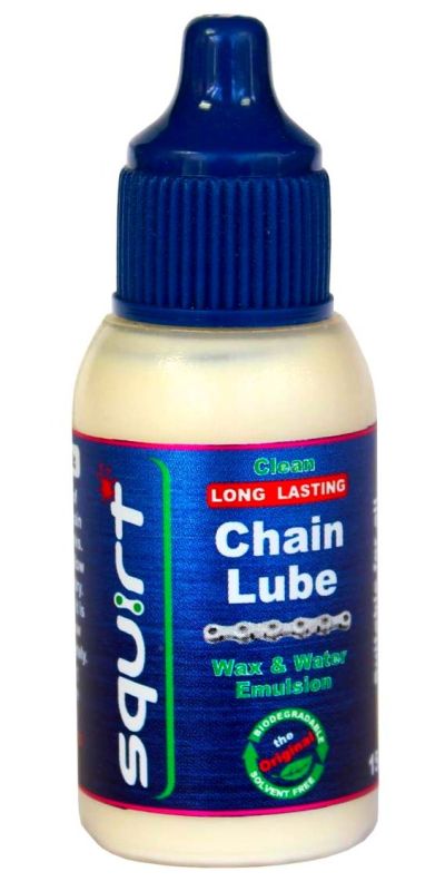 Мастило для ланцюга Squirt Long Lasting Dry Lube сухе стійке 15мл Мастило для ланцюга Squirt Long Lasting Dry Lube сухе стійке 15мл