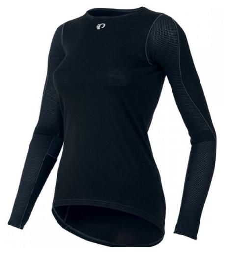 Термобілизна жіноча Pearl Izumi TRANSFER WOOL верх чорний M Термобілизна жіноча Pearl Izumi TRANSFER WOOL верх чорний M