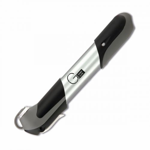 Мінінасос Green Cycle GCP-62A алюмінієвий компактний, високий тиск / великий обсяг, presta + schrader, сірий Мінінасос Green Cycle GCP-62A алюмінієвий компактний, високий тиск / великий обсяг, presta + schrader, сірий