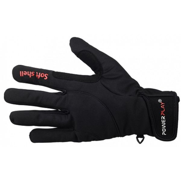 Велоперчатки зимние 6916 (черные) с утеплением Велоперчатки зимние 6916 (черные) с утеплением