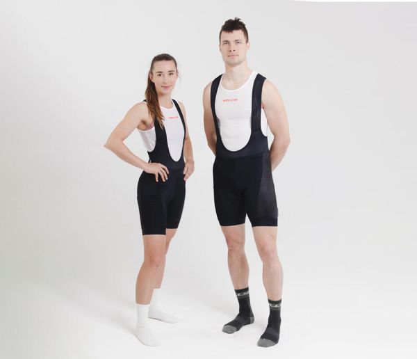 Велотруси з памперсом та лямками KLS VULCANO чорний Велотруси з памперсом та лямками KLS VULCANO чорний