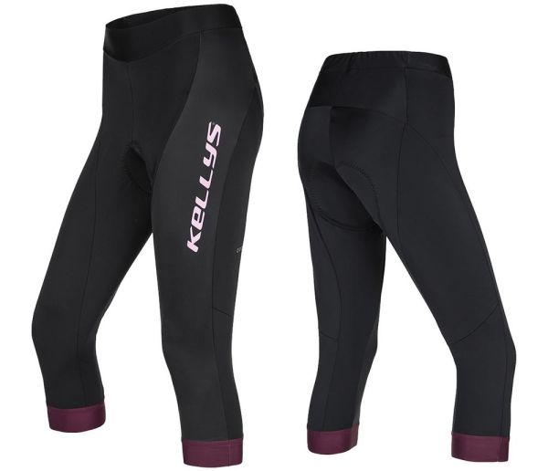 Велотруси жіночі KLS Maddie 2 без лямок з памперсом 3/4 рожевий Велотруси жіночі KLS Maddie 2 без лямок з памперсом 3/4 рожевий