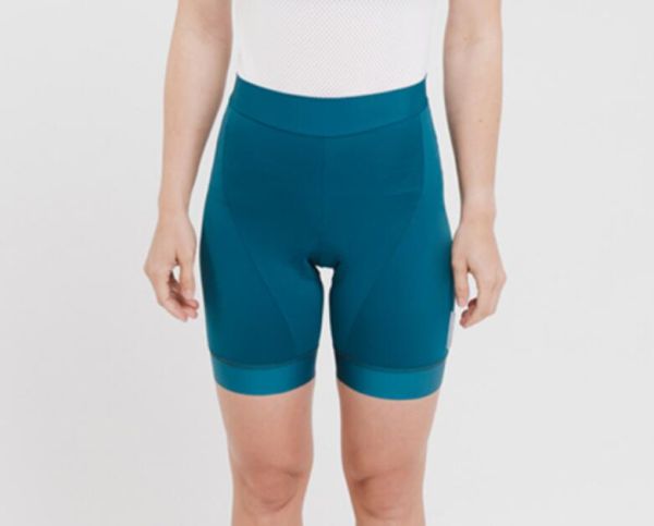 Велотруси жіночі KLS Maddie 3 без лямок з памперсом бірюзовий Велотруси жіночі KLS Maddie 3 без лямок з памперсом бірюзовий